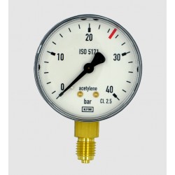 Manometr 0-40 bar / 25 bar...