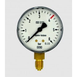 Manometr 0-6 bar / 4 bar...
