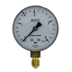 Manometr 0-4 bar / 1,5 bar...