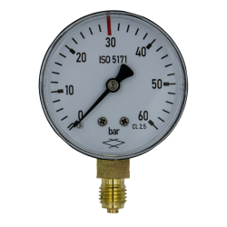 Manometr 0-60 bar / 30 bar...