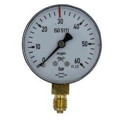Manometr 0-60 bar / 30 bar...